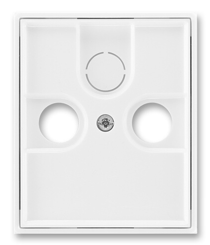5011E-A00300 01 KRYT TV+R+SAT, ELEMENT, BÍLÁ/LED.BÍLÁ 1