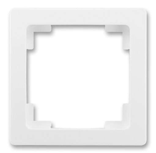 3901J-A00010 B1 ABB Swing L rámeček jednonásobný jasně bílý 1