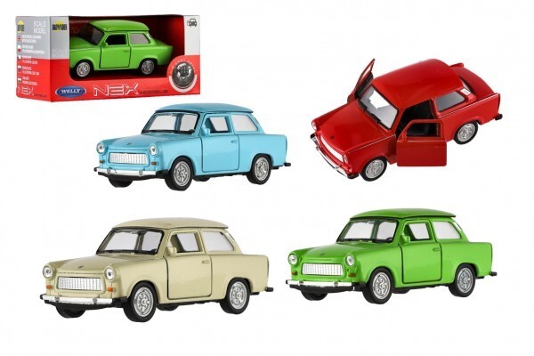 Auto Trabant 601 1:34 kov 11,5cm Auto Trabant 601 1:34 kov 11,5cm 1
