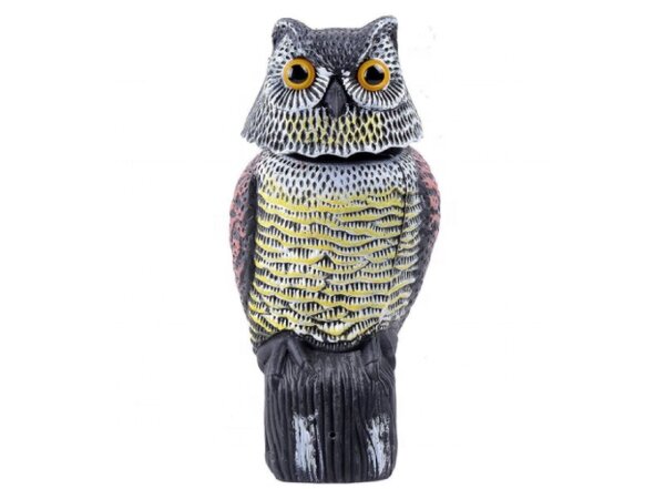 Odpuzovač ptáků Sova stojící 38cm Odpuzovač ptáků Sova stojící 38cm 1