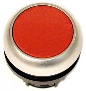 EATON hlavice tlačítková M22-D-R zapuštěná bez aretace červená 216594 1