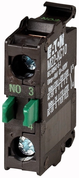 EATON jednotka kontakt M22-KC10 zadní šroubová 1Z 216380 1