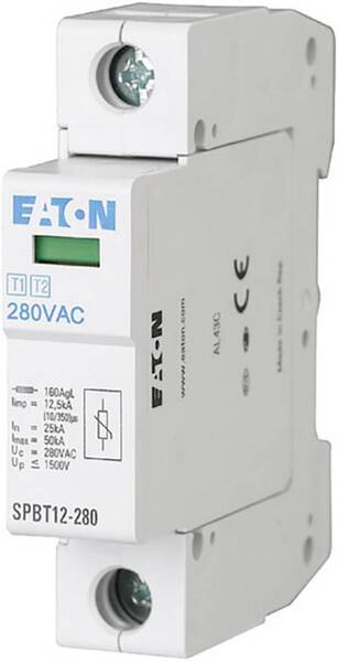 EATON svodič SPBT-12/280/1 TYP1+2 12KA 280V 1P 158306 1