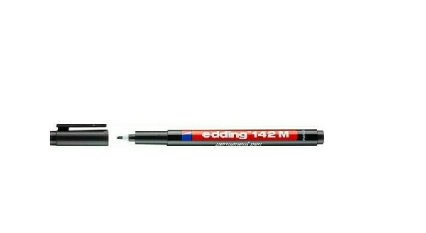 Edding 142 | permanentní popisovač OHP černý 1mm 1