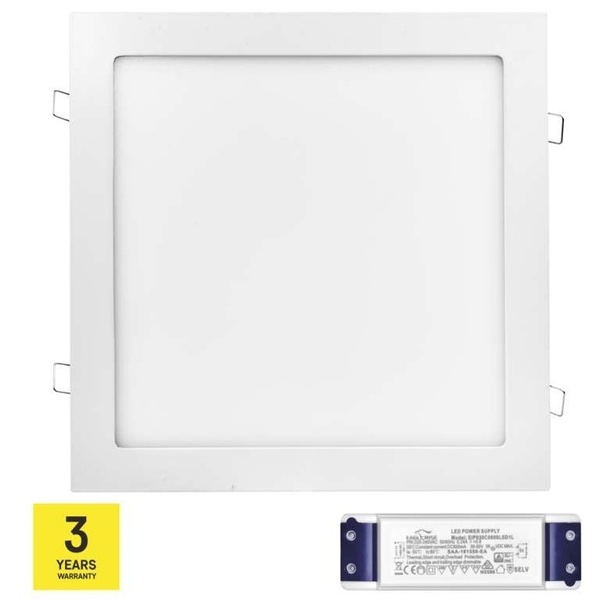 LED vestavné svítidlo NEXXO, čtvercové, bílé, 25W, neutrální bílá ZD2155 1