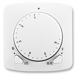 3292A-A10101 B ABB Tango termostat univerzální otočný bílá 1