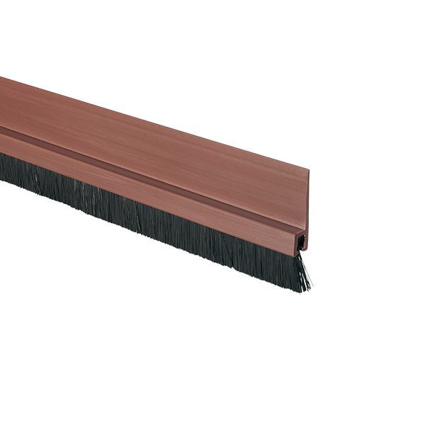 Těsnící lišta dveřní Jolyflex hnědá 1m 1