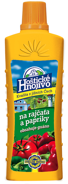 Hnojivo Rajčata+Papriky 1L s guán. Hoštické Hnojivo Rajčata+Papriky 1L s guán. Hoštické 1