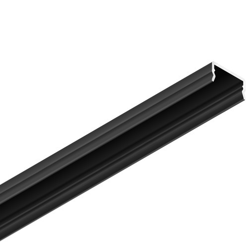 LED profil přisazený AVA 
BASELYTE-10 LOW, černý elox - 2m 1