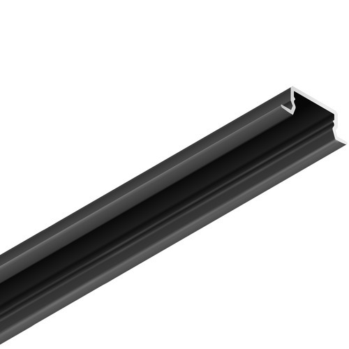 LED profil zapuštěný AVA 
BASELYTE-10 LOW-IN, černý elox - 2m 1