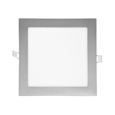 LED-WSQ-12W/41/CHR RAFA SMD čtverec vestavný 17x17cm 12W 4100k 1