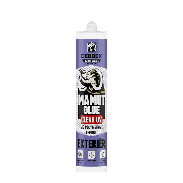 Mamut Glue CLEAR UV exteriér/interiér 290ml 1
