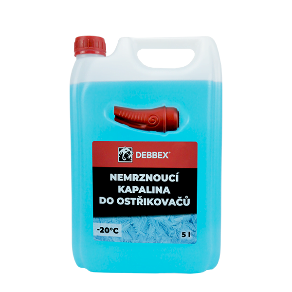 Kapalina nemrznoucí do ostrikovačů -20°C, 5l 1