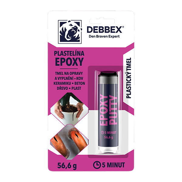 Plastelína EPOXY 56,6g DEBBEX 1
