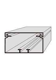 xxxxxxxxxxLišta PVC 100x60 2m EIP POLYPROFIL 1