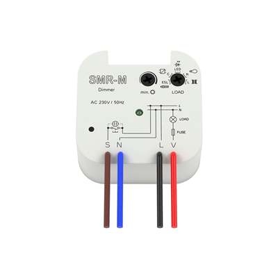 SMR-M /230V Stmívač pro LED a stmívatelné úsporné žárovky 1