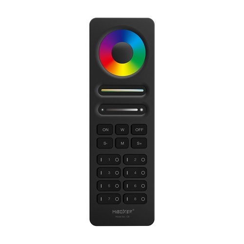 kanálový dálkový ovladač, RBG + CCT, 2.4GHz, Mi-Light, černý kanálový dálkový ovladač, RBG + CCT, 2.4GHz, Mi-Light, černý 1