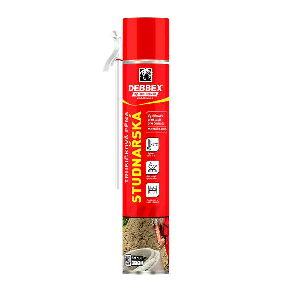 Pěna studnářská trubičková 750ml 1